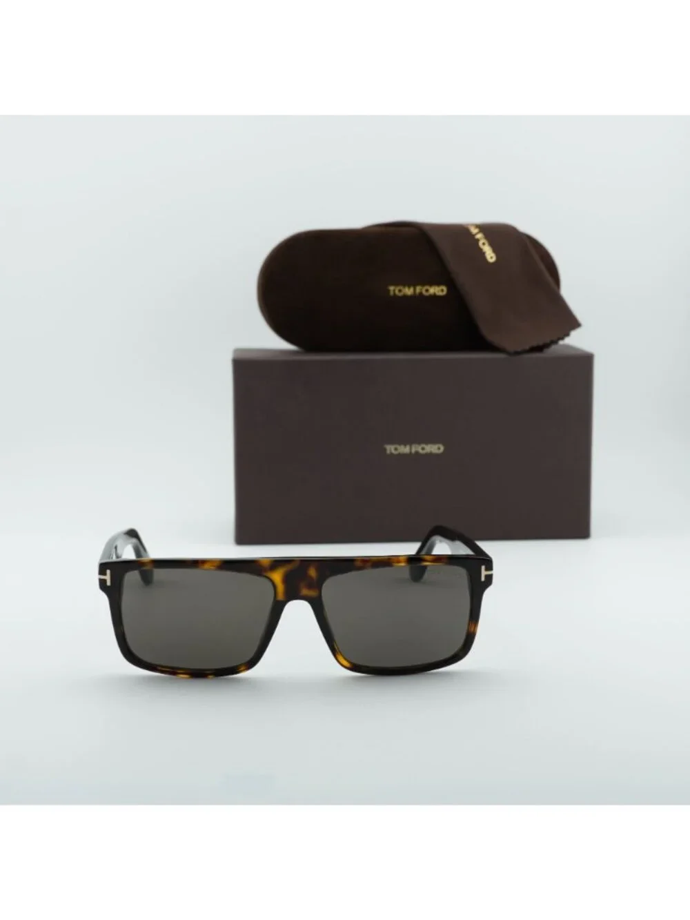 Tom Ford Philippe-02 FT0999 52A Square Sunglasses - Havana / Smoke
